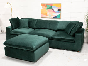 Adler Sectional in Green