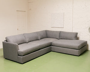 Michonne Sofa in Thrillest Denim