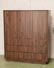 Load image into Gallery viewer, Brutalist Modern Armoire
