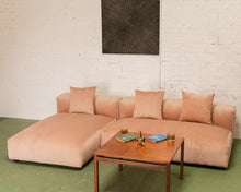 Load image into Gallery viewer, Bailey Sofa in Blush Corduroy
