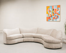 Load image into Gallery viewer, Sculptural 1970’s 4 piece Sectional Sofa
