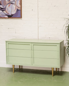 Mint Vintage 6 Drawer Dresser