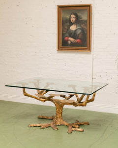 Gold Tree Dining Table