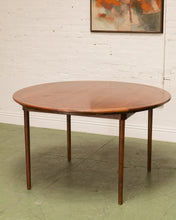 Load image into Gallery viewer, Walnut Vintage Round Dining Table
