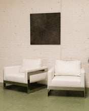 Load image into Gallery viewer, Pair of Milo Baughman Cube T-Back Lounge Chairs, Thayer Coggin USA 1970s
