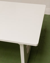 Load image into Gallery viewer, Modern White Sculptured Dining Table
