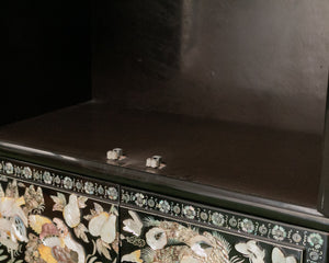 Black Mother of Pearl Cabinet