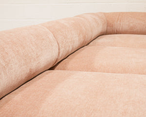 Emma Modular Sectional in Rose