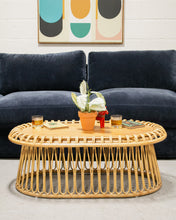 Load image into Gallery viewer, Boho Oval Coffee Table
