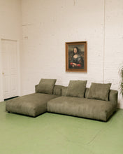 Load image into Gallery viewer, Bailey Sofa in Green Corduroy
