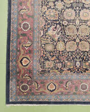 Load image into Gallery viewer, Vintage Turkish Rug in Deep Blue
