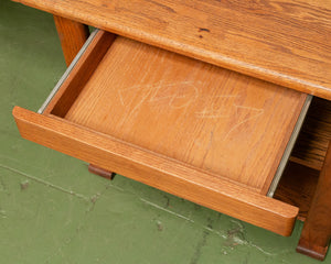 Rustic Oak Desk