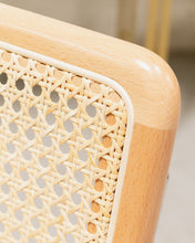 Load image into Gallery viewer, Rattan Office Chair in Yellow
