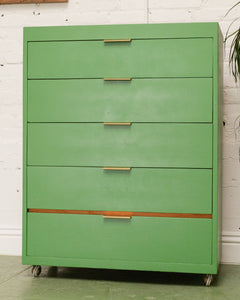 Kelly Green Vintage Highboy