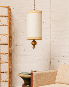 Vintage Original Cylindrical Hanging Lamp