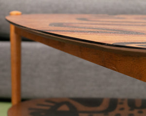 Triangle Coffee Table with Exclusive Design by Cesar Platero