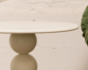 White Single End Table (as is)