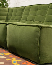 Load image into Gallery viewer, The Juno Modular Six-Piece Sectional in Olive Green
