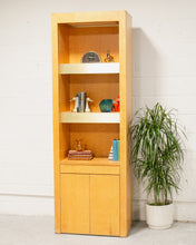 Load image into Gallery viewer, Burlwood + Brass Shelf Inset Light
