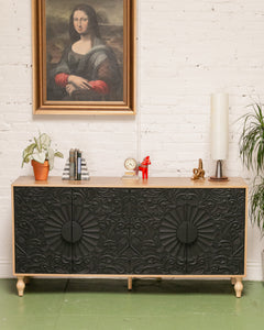 Flower Front Oaxaca Style Credenza