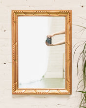 Load image into Gallery viewer, Rectangle Gold Distressed Vintage Mirror (as found)
