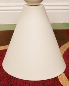 White Single End Table (as is)