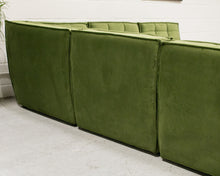 Load image into Gallery viewer, The Juno Modular Six-Piece Sectional in Olive Green
