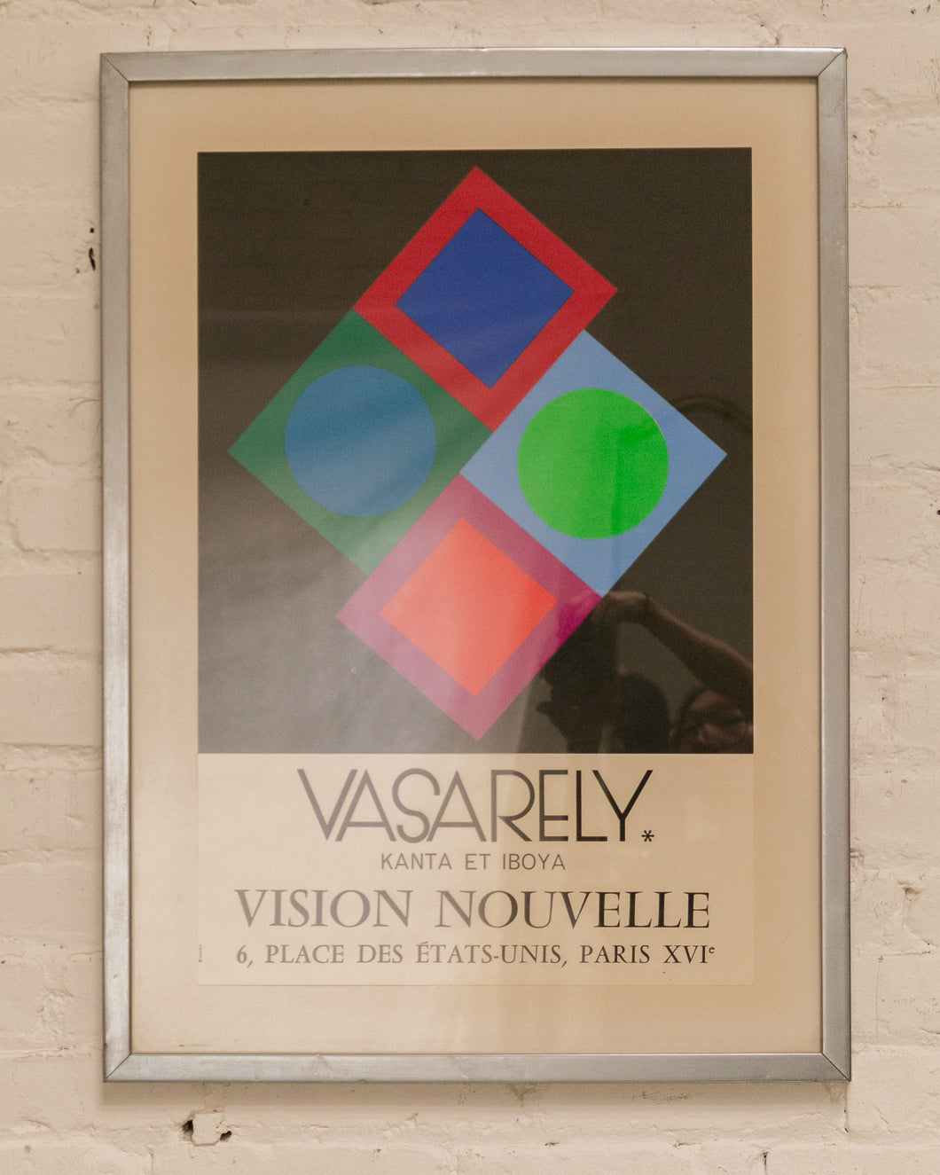 Vasarely Vintage Poster