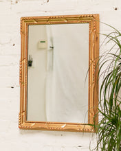 Load image into Gallery viewer, Rectangle Gold Distressed Vintage Mirror (as found)
