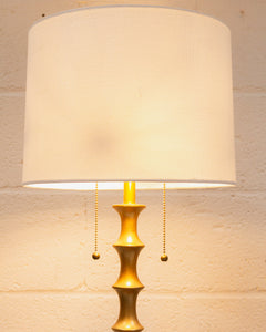 Gold Buffet Table Lamp