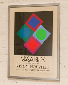 Vasarely Vintage Poster