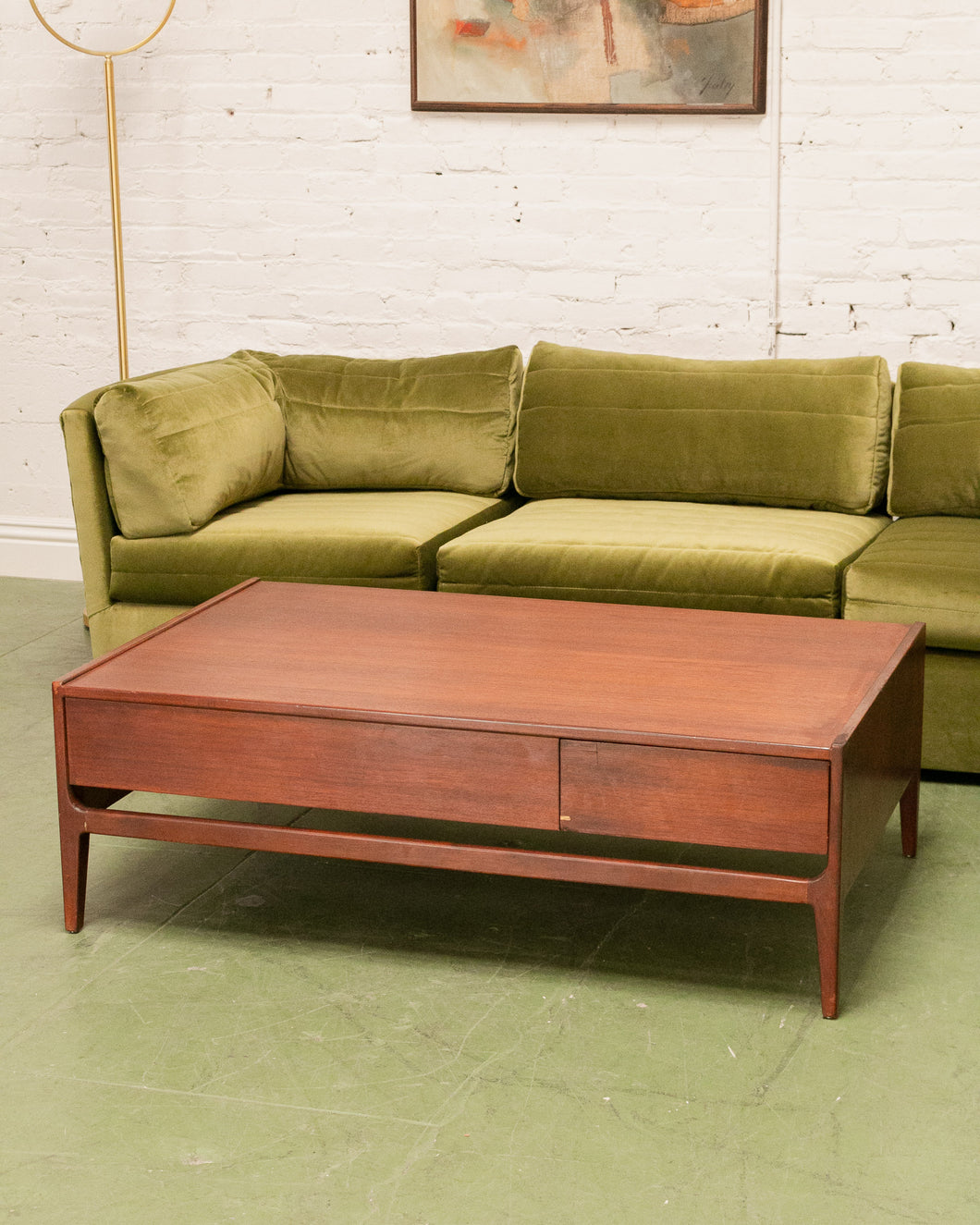 Richard Thompson for Glenn of California Mid Century Walnut Coffee Table