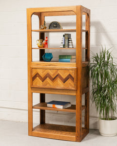 Boho Chevron Middle Storage Shelf