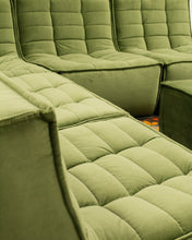 Load image into Gallery viewer, The Juno Modular Six-Piece Sectional in Olive Green
