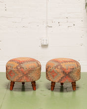 Load image into Gallery viewer, Southwestern Vintage Stool
