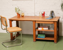 Load image into Gallery viewer, Rustic Oak Desk
