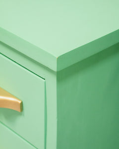 Bright Aquamarine 6 Drawer Dresser