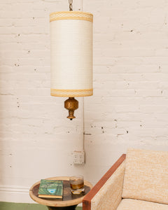 Vintage Original Cylindrical Hanging Lamp