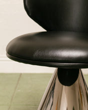 Load image into Gallery viewer, Black Pedestal Chair
