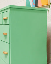 Load image into Gallery viewer, Bright Aquamarine 6 Drawer Dresser
