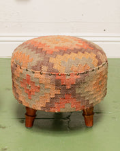 Load image into Gallery viewer, Southwestern Vintage Stool
