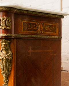 French Louis XV Style Cabinet From the mid 20th Century