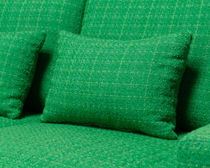 Lux Sofa in Kelly Green