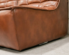 Load image into Gallery viewer, Recycled Leather 6 Piece Juno Sofa
