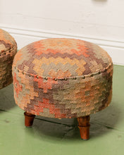 Load image into Gallery viewer, Southwestern Vintage Stool
