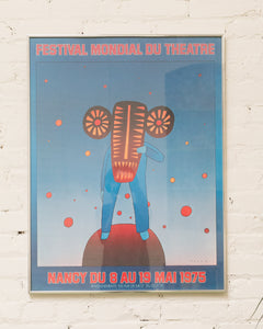 Vintage Festival Du Théâtre Nancy 1975