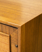 Load image into Gallery viewer, Caning Mid Century Vintage Chest of Drawers
