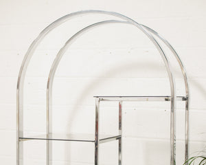 Chrome Arch Shelf