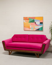 Load image into Gallery viewer, Desmond Fuchsia (Royale Berry) Sofa 72&quot;
