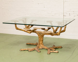 Gold Tree Dining Table